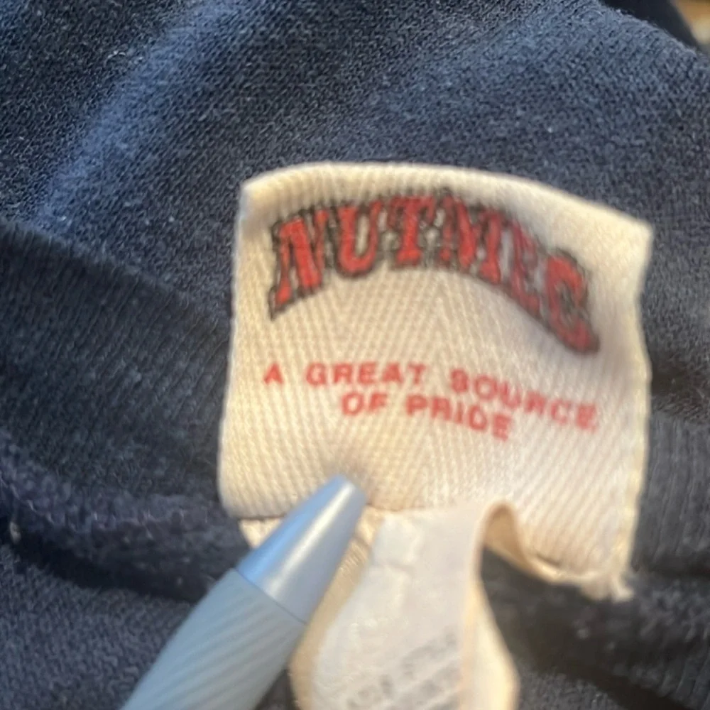 Vintage Nutmeg Sweatshirt Notre Dame Fighting Irish Large Stitched Made in USA